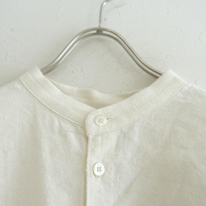 定価3.4万】セモー semoh *シルクリネンネップシャツ*1エクリュ長袖 