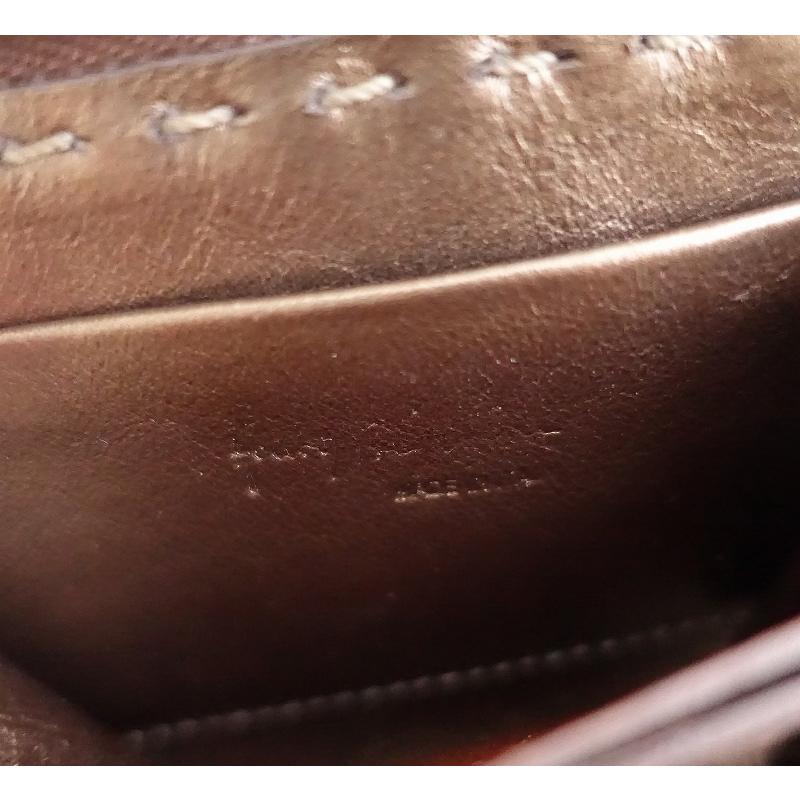 HENRY BEGUELIN（エンリーベグリン） *レザー財布*ブラウンコイン 
