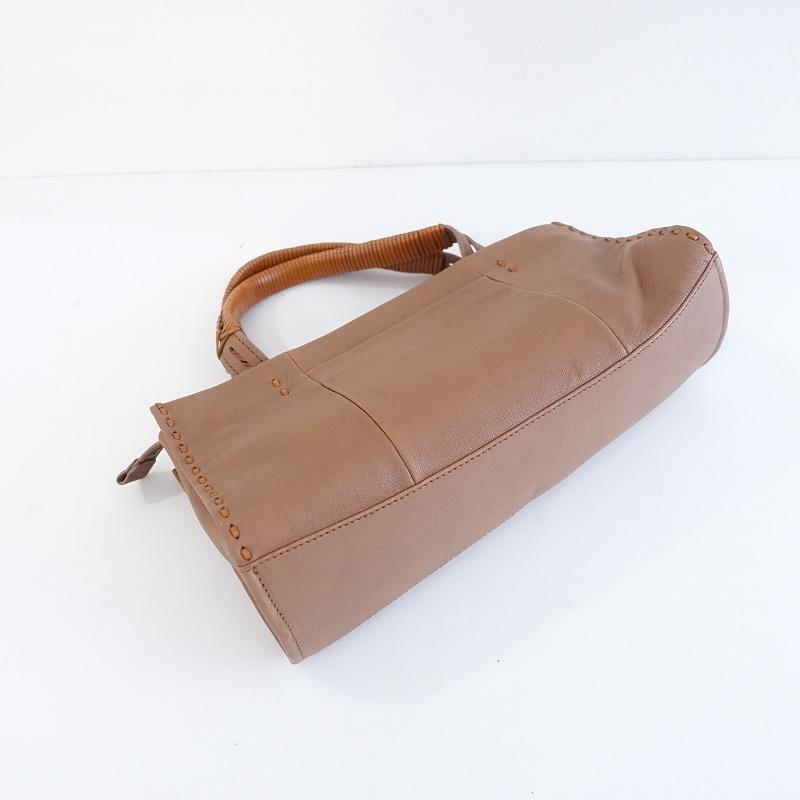 定価6.9万】ゲンテン genten *マヌアーレ横長トートバッグ*山羊革