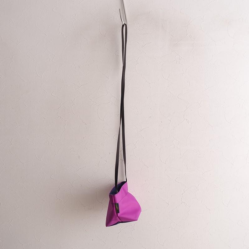 Herve Chapelier（エルベシャプリエ） *ナイロン舟形ショルダーバッグ