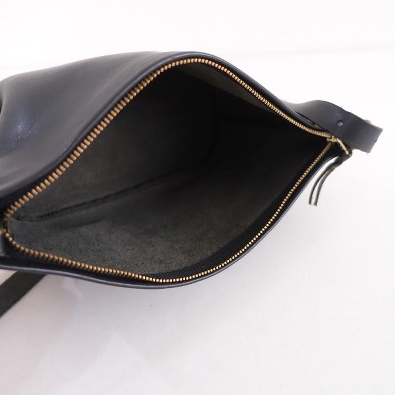 受注生産品/定価2.9万】一粒舎 hitotsubusha *float レザーショルダー 