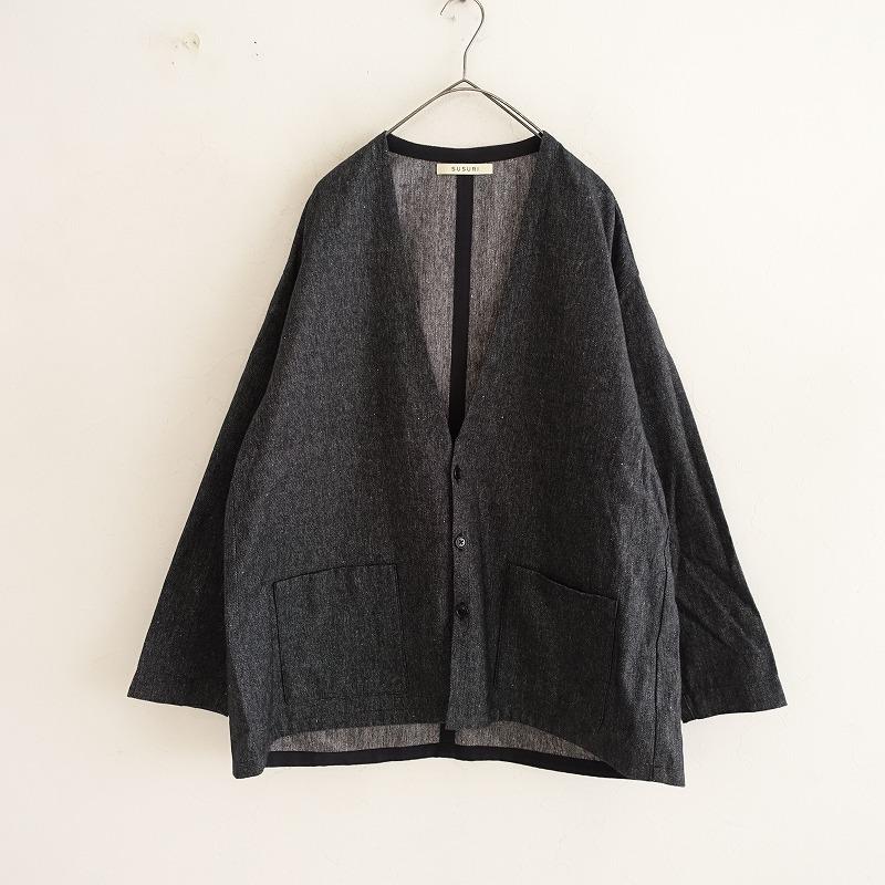 2023AW/未使用/定価4.9万】ススリ susuri *サナトーリージャケット*4 