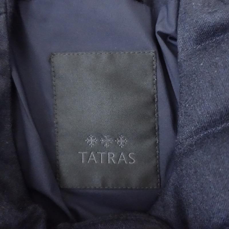 美品✨タトラス　中綿ダウン　ウールピーコート　アトリエライン　ネイビー　L TATRAS（タトラス） 【美品】タトラス *ダウンジャケット*1毛ウール