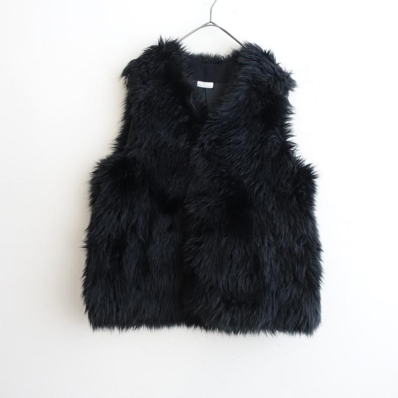 BLACK COMME des GARCONS ブラックコムデギャルソン *ファーベスト*XS