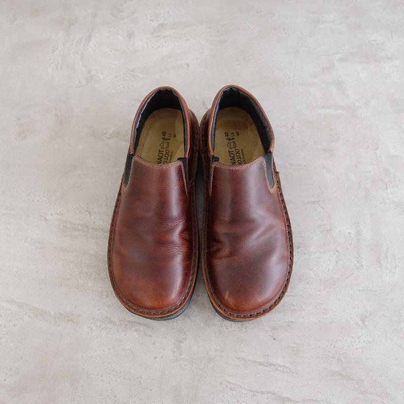 ナオト NAOT *EIGER レザーシューズ 40/L9/M7/25*スリップオン皮革