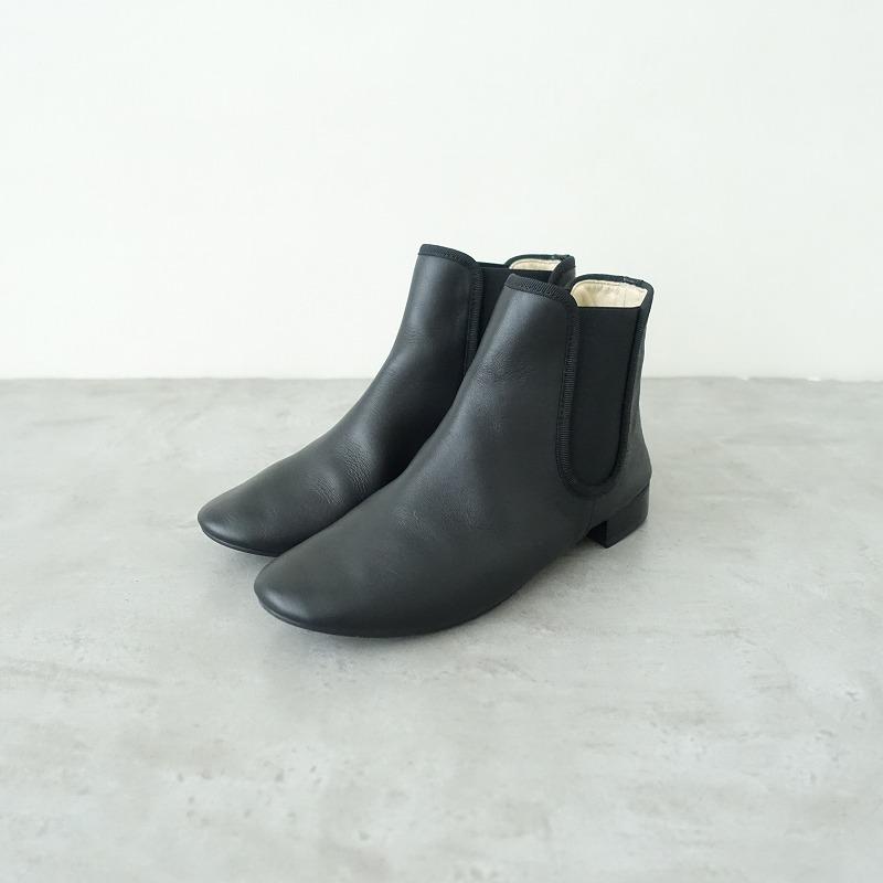 【定価5.9万】repetto Elor アンクルブーツ 黒 レザー 22.5 美品/定価5.9万】レペット repetto *Elor アンクルブーツ 36/22.5