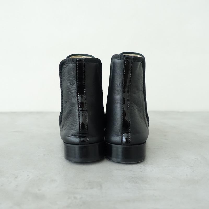 【定価5.9万】repetto Elor アンクルブーツ 黒 レザー 22.5 美品/定価5.9万】レペット repetto *Elor アンクルブーツ 36/22.5