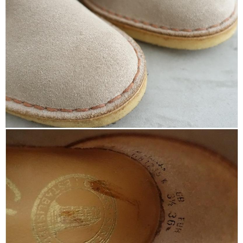 クラークス Clarks *デザートブーツ GB3.5/EUR36/US5.5/22.5*ショート