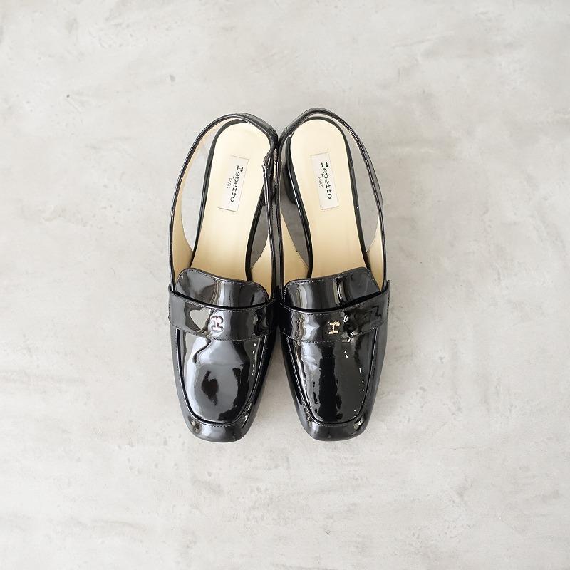 レペット パンプス 39 黒 Repetto バレエシューズ 39.5 美品