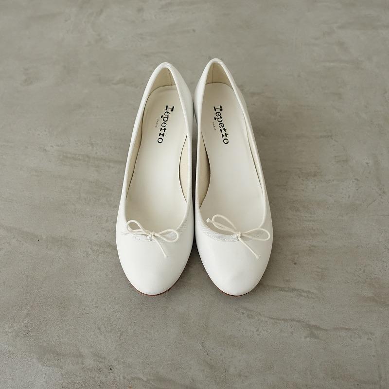 定価2.9万】レペット repetto *GISELE ポイントパンプス Blanc 38/23.5
