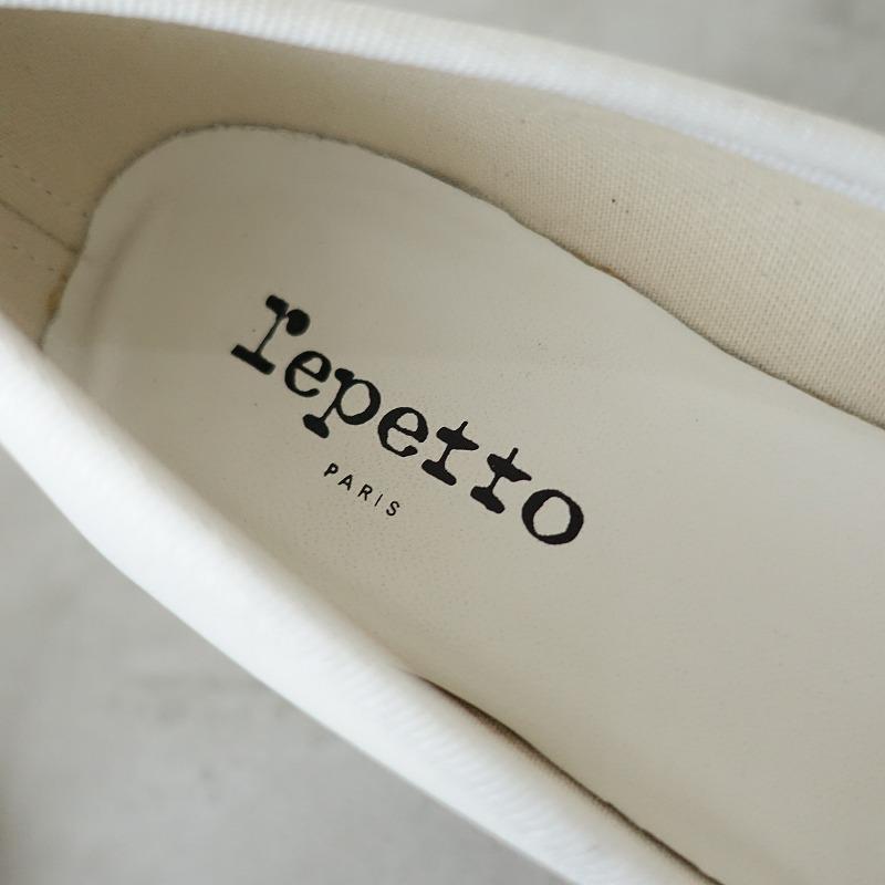 定価2.9万】レペット repetto *GISELE ポイントパンプス Blanc 38/23.5