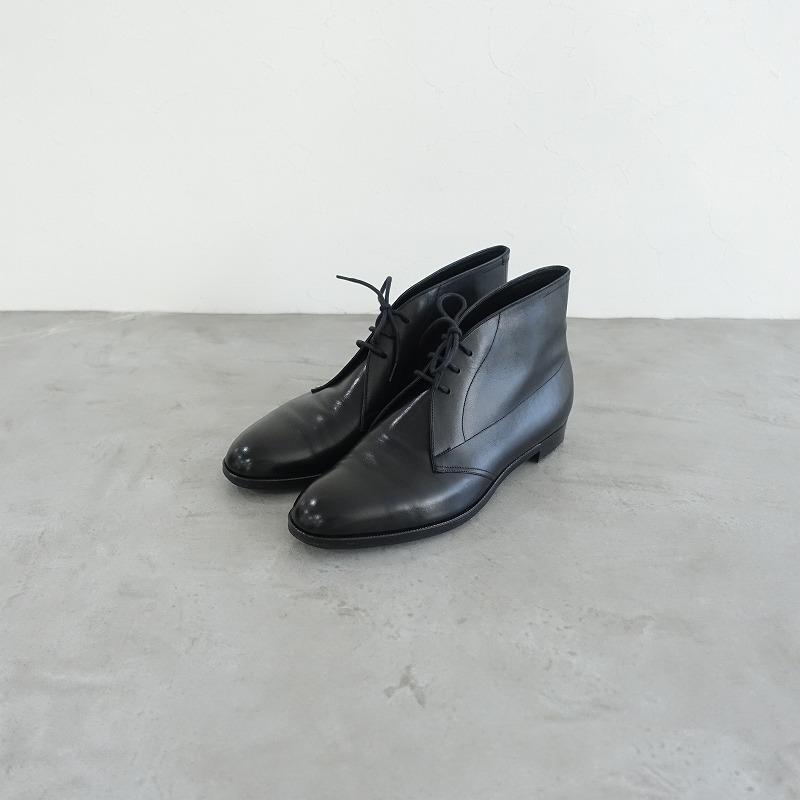 ARTS&SCIENCE ステッチオープントゥシューズ　23cm BLK アーツ&サイエンス ARTS&SCIENCE MARQUESS *レースアップレザー