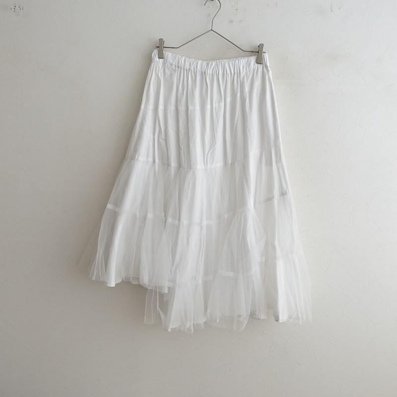コムデギャルソン COMME des GARCONS *コットン×チュールティアード 
