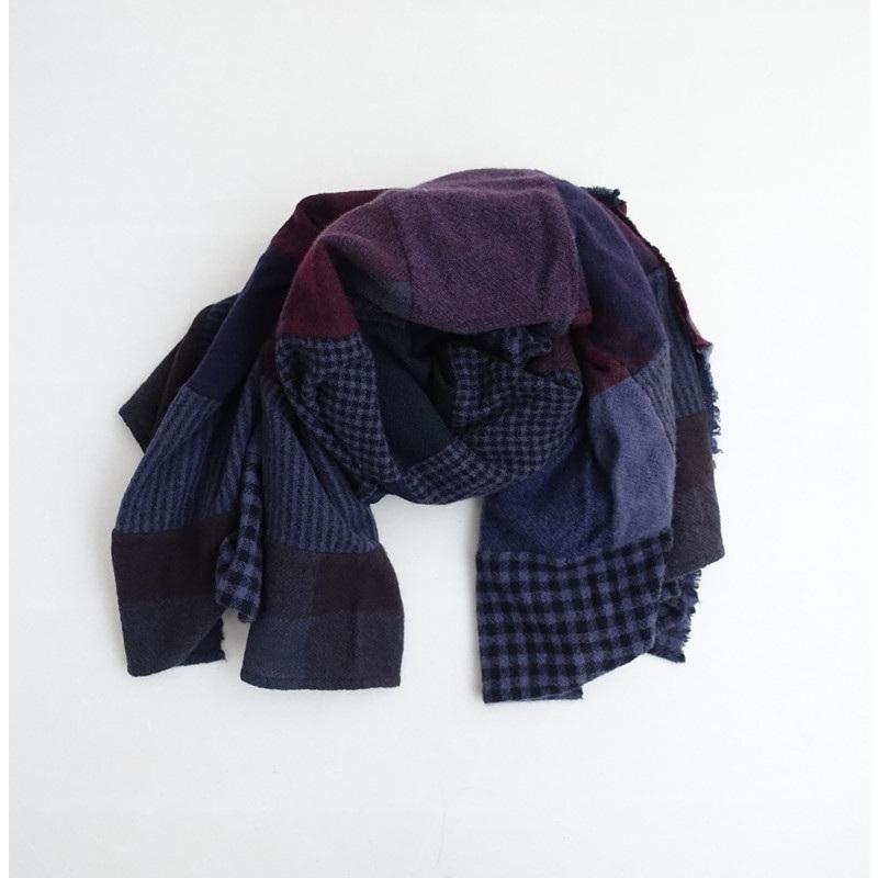 ダニエラグレジス DANIELA GREGIS *カシミヤパッチワークストール