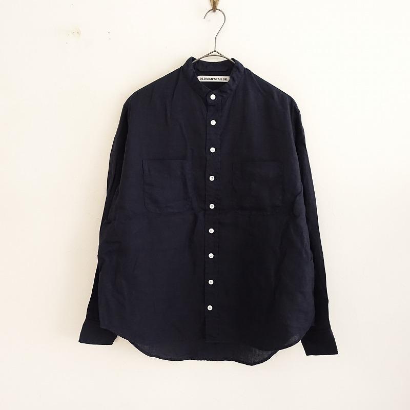 定価2.8万】オールドマンズテーラー R&D.M.Co- *BAND COLLAR SHIRTS 