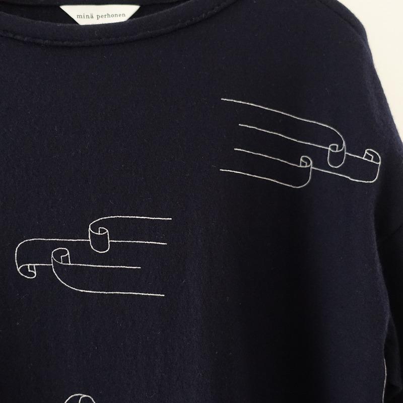 mina perhonen（ミナペルホネン） *day's ウールニットワンピース*36