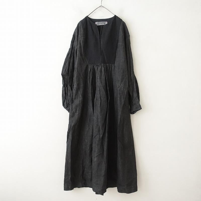 ハレルヤ HALLELUJAH *羊飼いローブ*40リネンワンピース麻 ハレルヤ HALLELUJAH *羊飼いローブ*40リネンワンピース麻