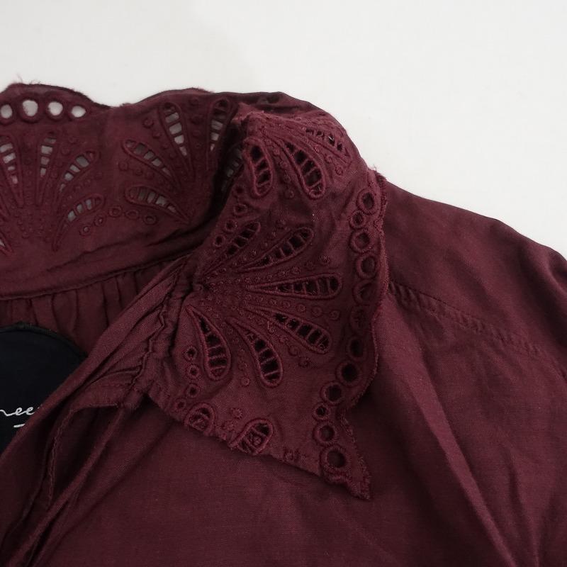 Pheeta（フィータ） Pheeta. *レースカラーワイドプルオーバーブラウス