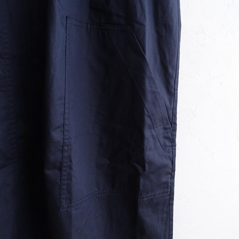 専用 ハバーサック コットンサテンサロペット ネイビー 2023/未使用/定価2.6万】ハバーサック HAVER SACK *コットン高