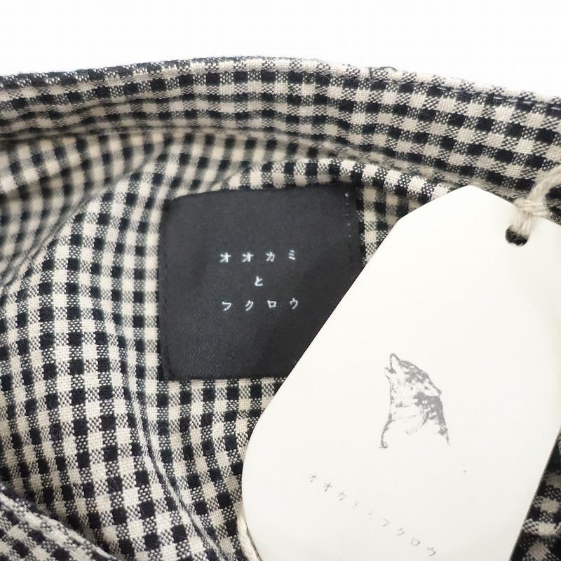 2024AW/定価1.5万】TANDEY オオカミとフクロウ *オオカミと月に透かし