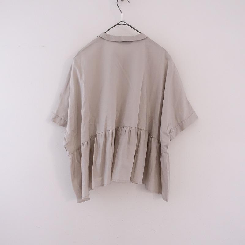 美品/定価1.2万】ミズイロインド mizuiro-ind *コットンワイドギャザー 