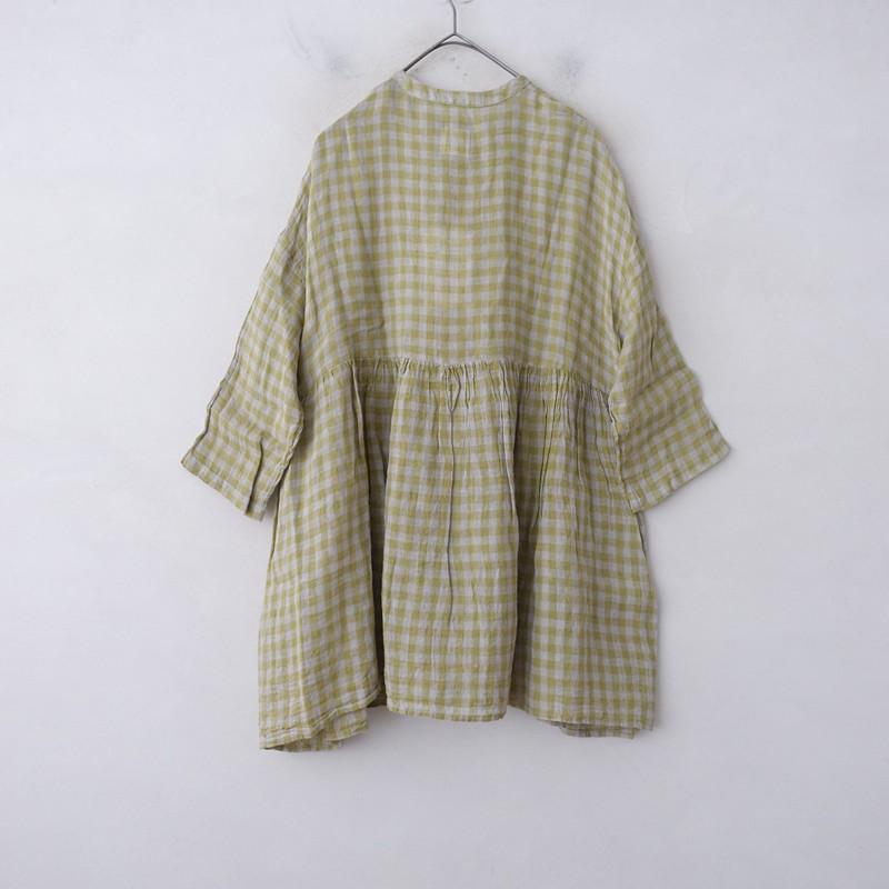 Gauze#（ガーゼ） 【未使用/定価2万】ガーゼ *リネンガーゼギンガム 