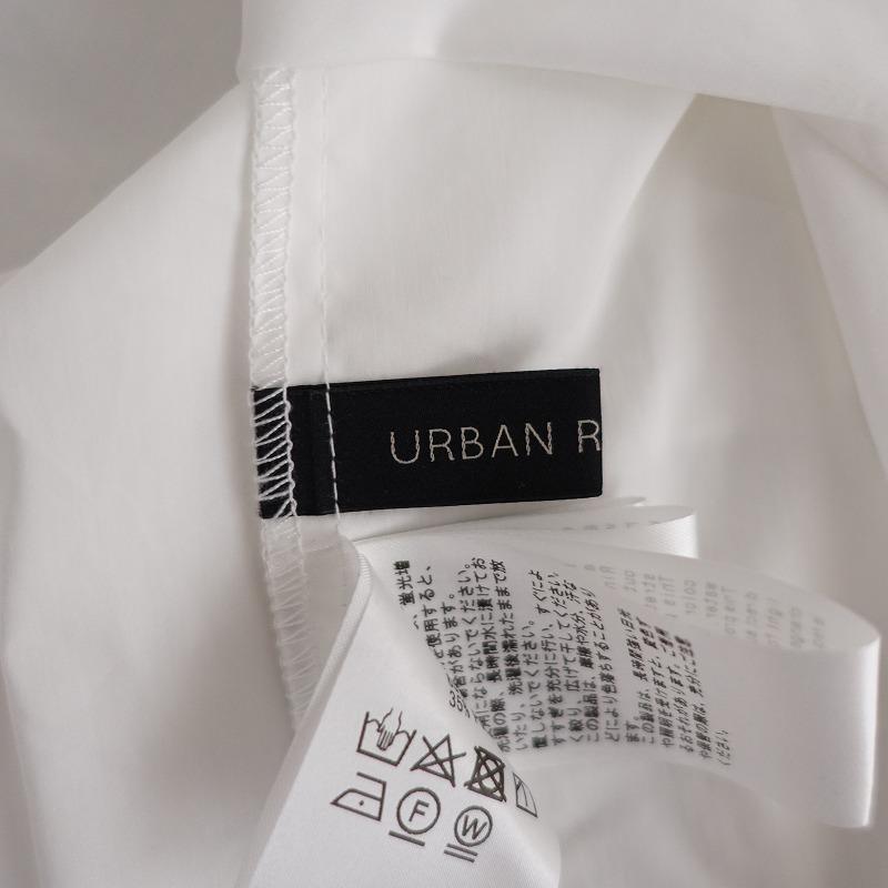 //【美品/定価1.6万】アーバンリサーチ URBAN RESEARCH *ハシゴレースシャツワンピース*F薄手ドレスホワイト(m27-2402-83)【21C42】｜drop-kaitori｜07