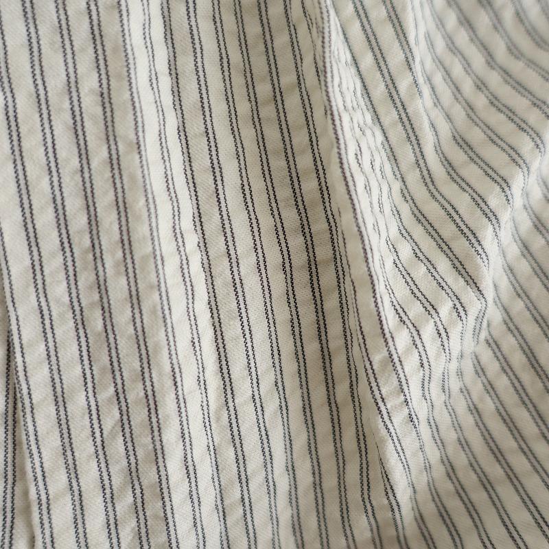 ビアズリー BEARDSLEY ジレセットストライプシャツ ベスト 長袖 中古・古着通販】BEARDSLEY (ビアズリー) ジレセットストライプシャツ