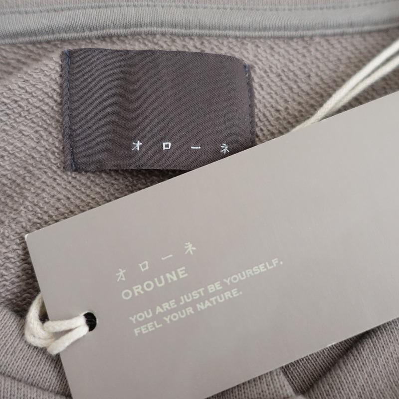 未使用 オローネ OROUNE アルネジャケット グレー 日本製 オローネ