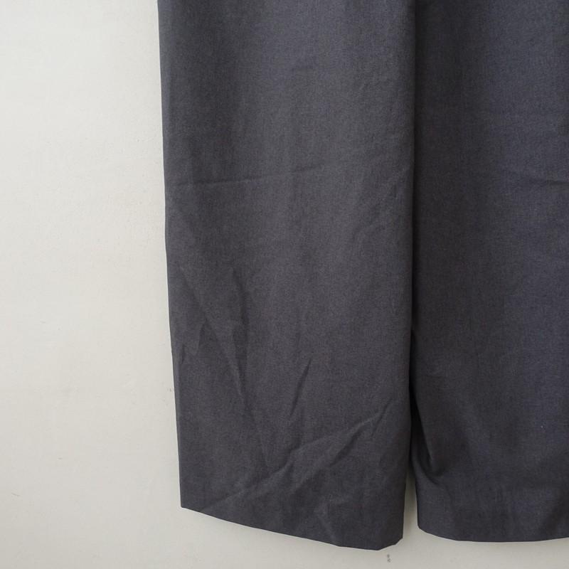 定価1.7万】アワーホームOURHOME *しなやか素材のラップ風サロペット*F