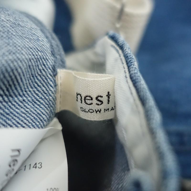 nest Robe（ネストローブ） *デニムデッキサロペット*Fパンツ