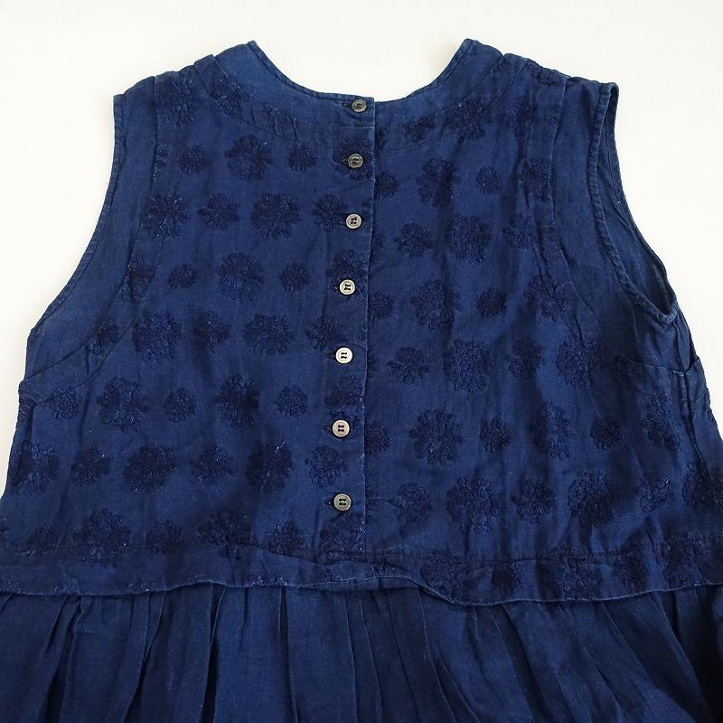nest Robe ネストローブ　リネン　ワンピース　インディゴ 青い春 | | nest Robe Shop Blog | nest Robe（ネストローブ