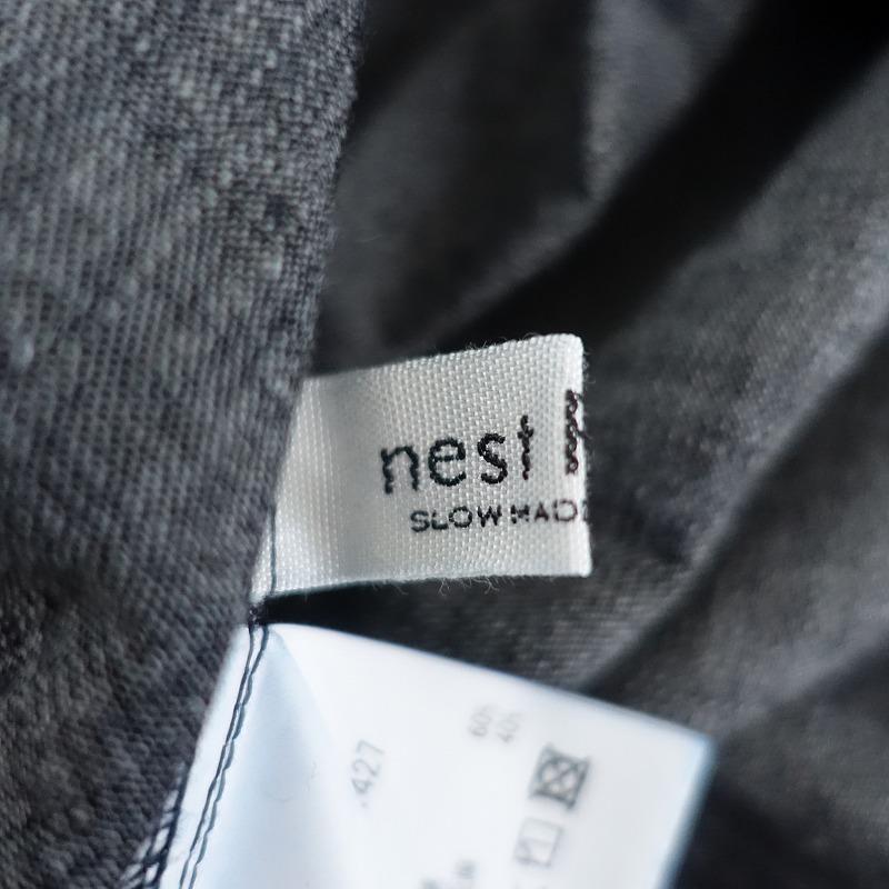 nest Robe 【2023AW/定価3.4万】ネストローブ *コットンリネン nest Robe 【2023AW/定価3.4万】ネストローブ *コットンリネン
