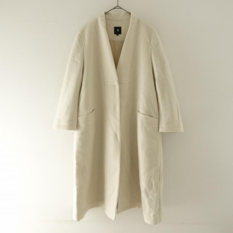 美品/定価7.9万】メゾンドソイル maison de soil *BOULE V-COLLAR COAT 