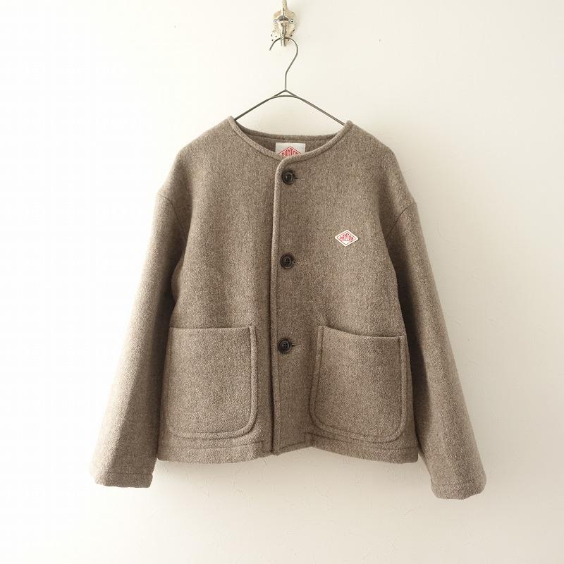 ダントン ノーカラージャケット ロング 中古 楽天市場】秋冬新作 DANTON ダントン ノーカラー フリース