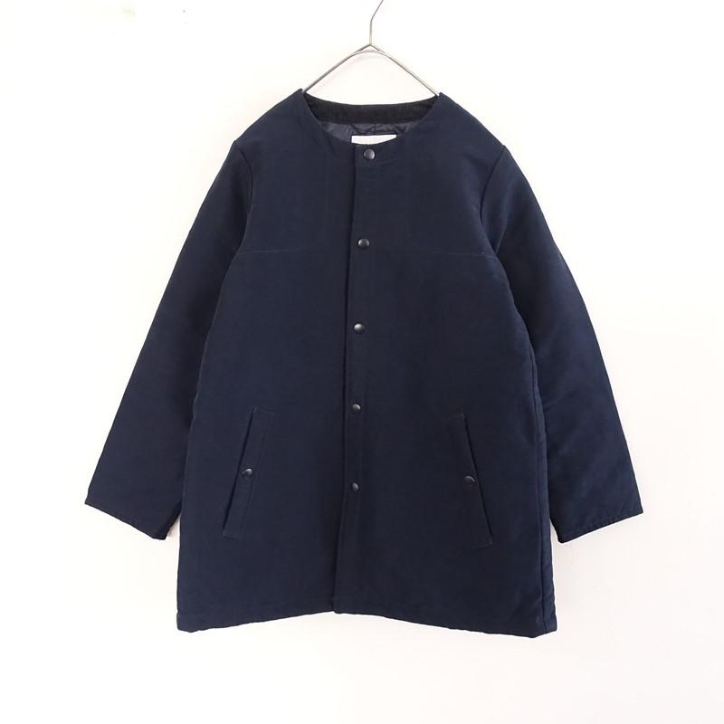 美品✨GRANDMA MAMA DAUGHTER チェッククラシカルコート GRANDMA MAMA DAUGHTER ボアラウンドカラーワイドコート (GJ2032461