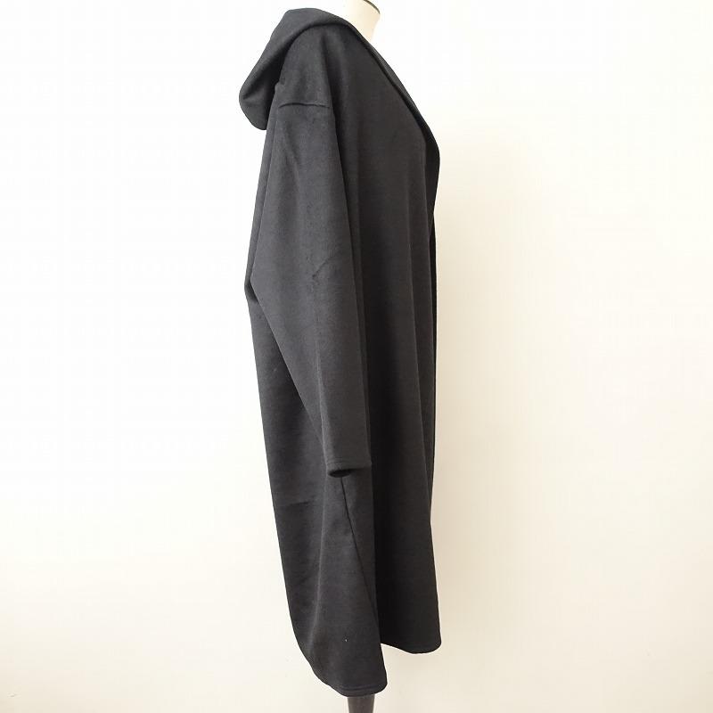 美品】ミズイロインド mizuiro-ind *フード付き羽織ロングコート