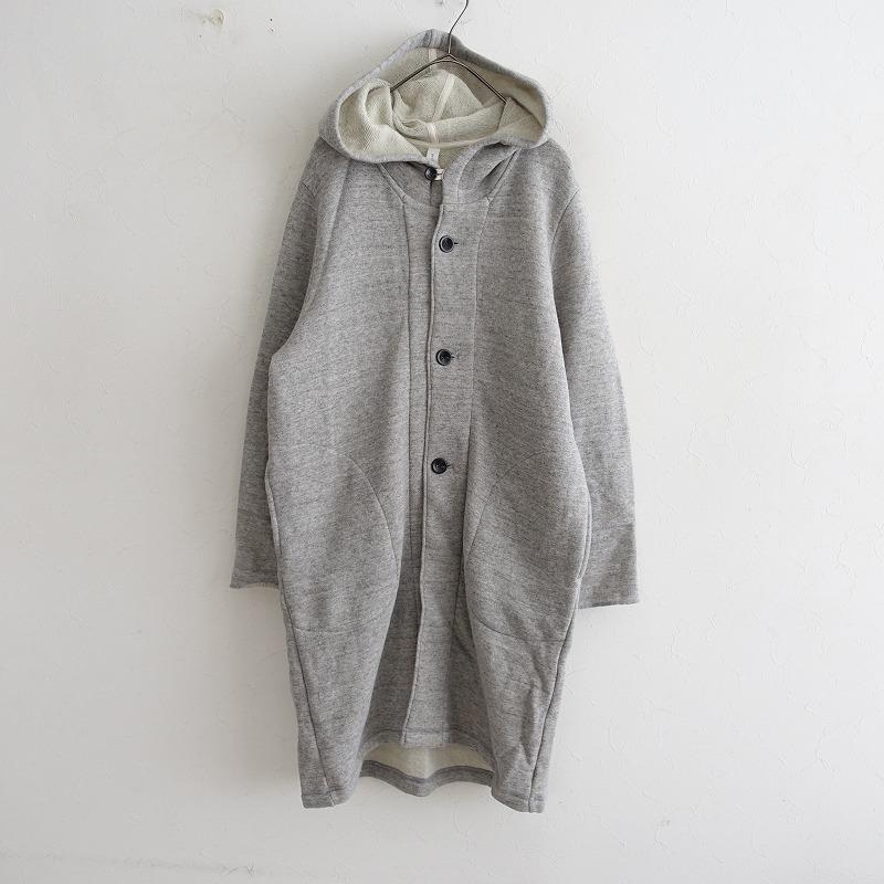 prit（プリット） prit*コットンウールフード付スウェットコート*1厚手 