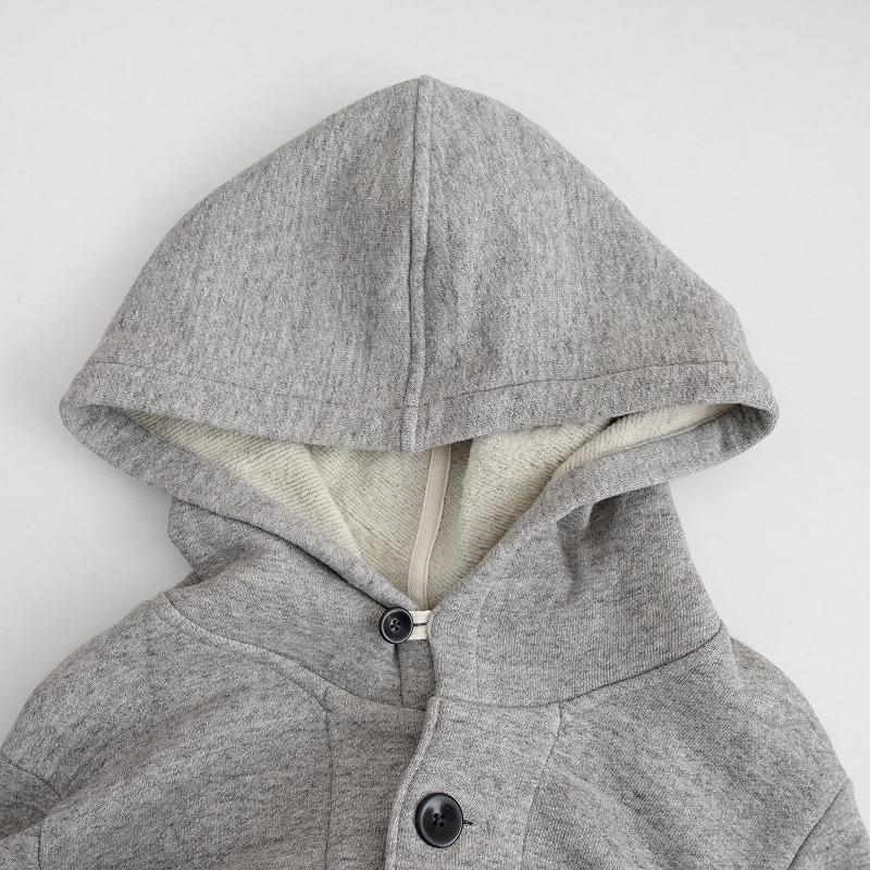 prit（プリット） prit*コットンウールフード付スウェットコート*1厚手 