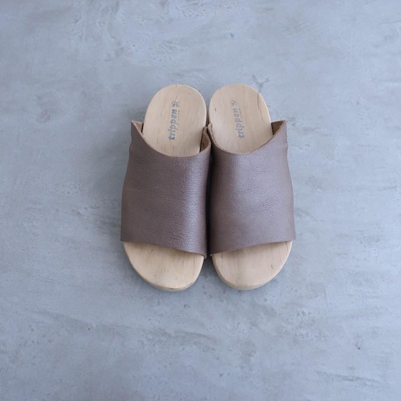 trippen（トリッペン） *JAFFA ウッドサンダル 35/22.5*レザー皮革