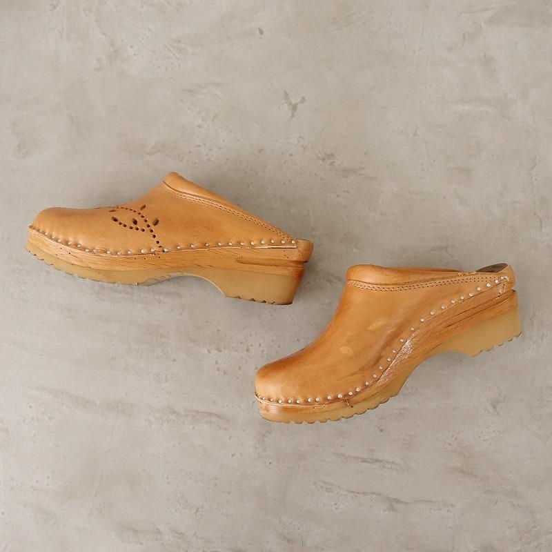 定価2.7万】TROENTORP トロエントープ *O'KKEFE CLOG レザーサボ
