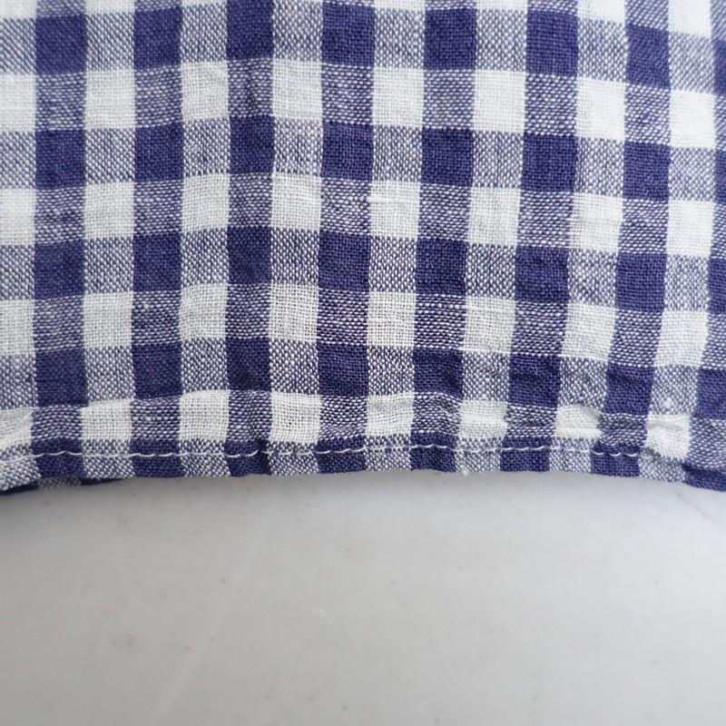 未使用】オールドマンズテーラー R&D.M.Co- *ギンガムチェックリネン