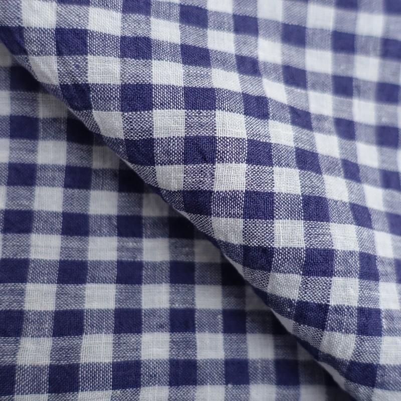 未使用】オールドマンズテーラー R&D.M.Co- *ギンガムチェックリネン