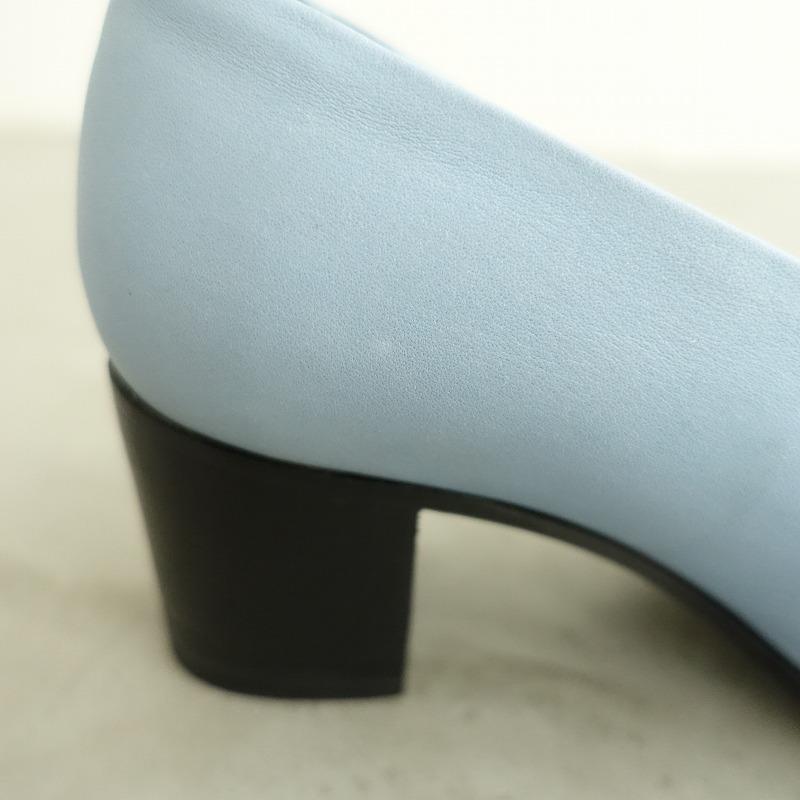 定価4.8万】アウッタ AUTTAA *スムースキップレザーヒールパンプス 