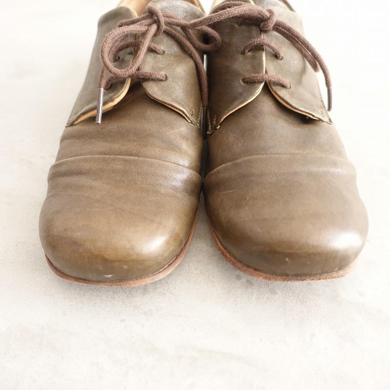 ペップモンジョ P.Monjo *レースアップシューズ 37/23.5*レザー皮革