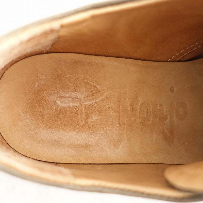 ペップモンジョ P.Monjo *レースアップシューズ 37/23.5*レザー皮革