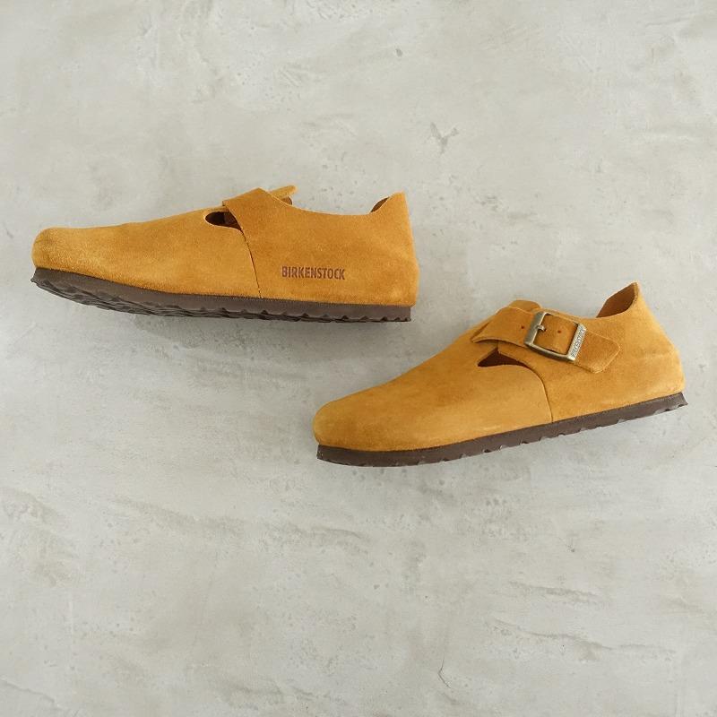 美品】ビルケンシュトック BIRKENSTOCK *London スエードシューズ 36
