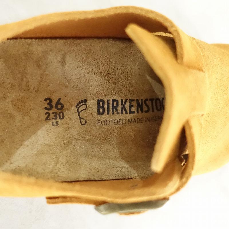 美品】ビルケンシュトック BIRKENSTOCK *London スエードシューズ 36