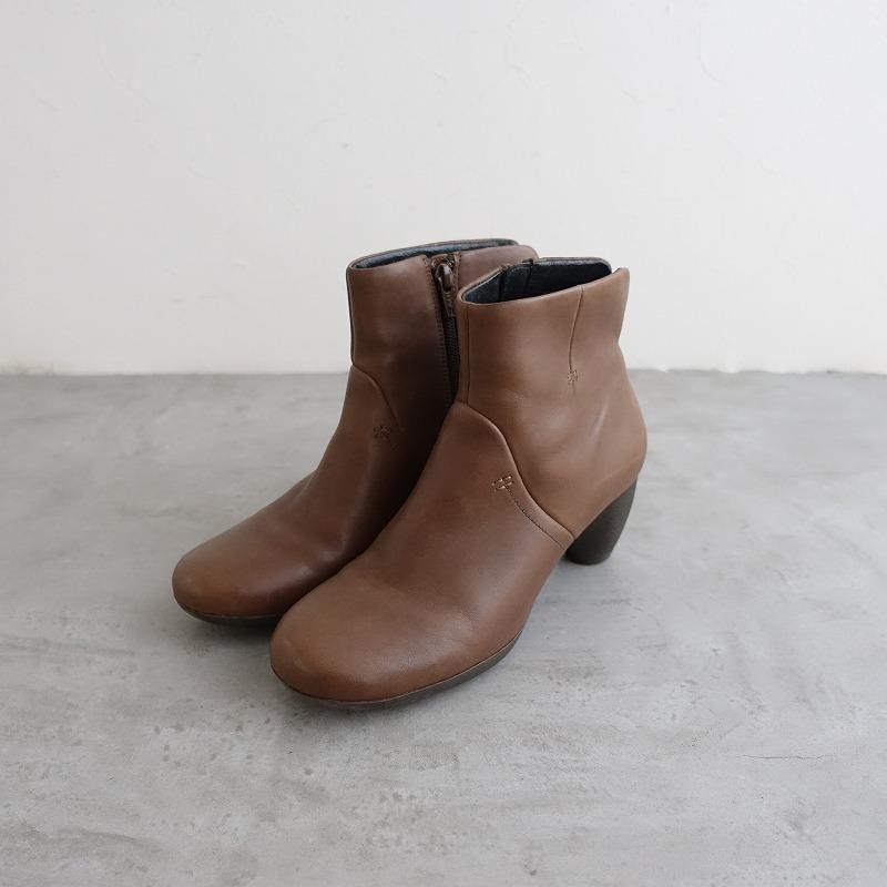 【美品】CAMPER カンペール レザー ショートブーツ サイドジップ 25cm 美品】CAMPER カンペール レザー ショートブーツ サイドジップ 25cm