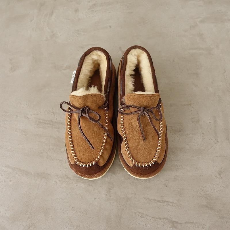 [SUICOKE／スイコック]ムートンモカシン suicoke 【未使用/定価2.7万】スイコック SUICOKE *ムートン